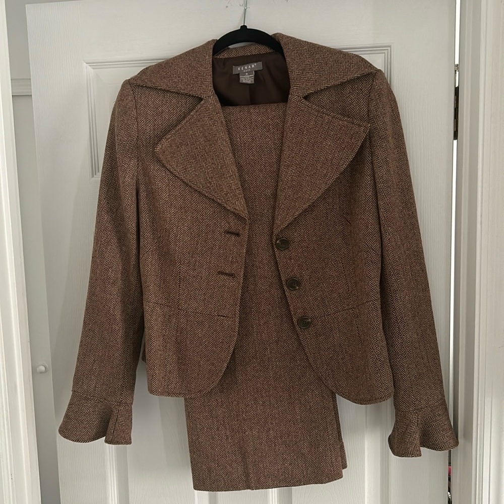 Kenar pantsuit brown